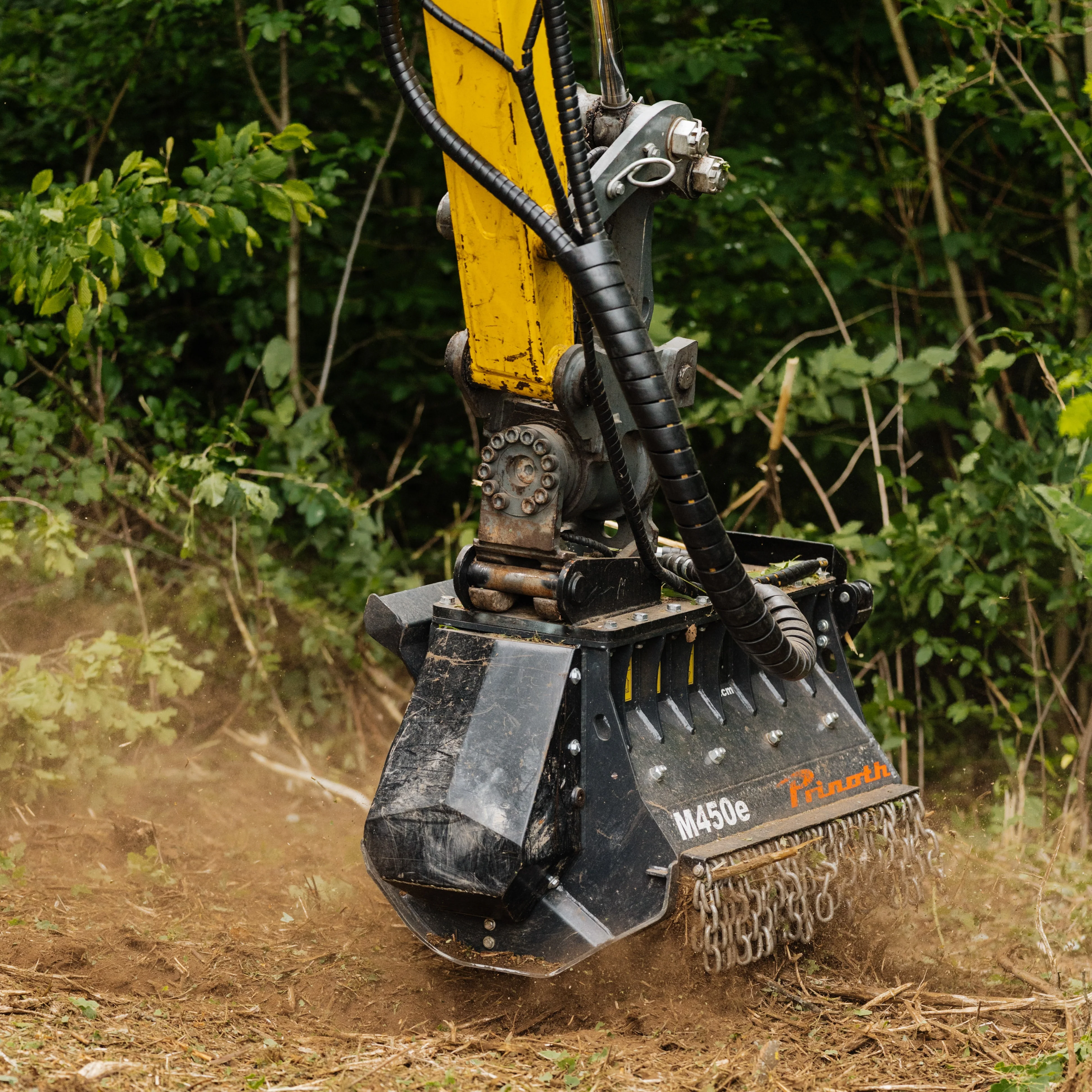 Baumfaellung Kranfaellung Brandlforst