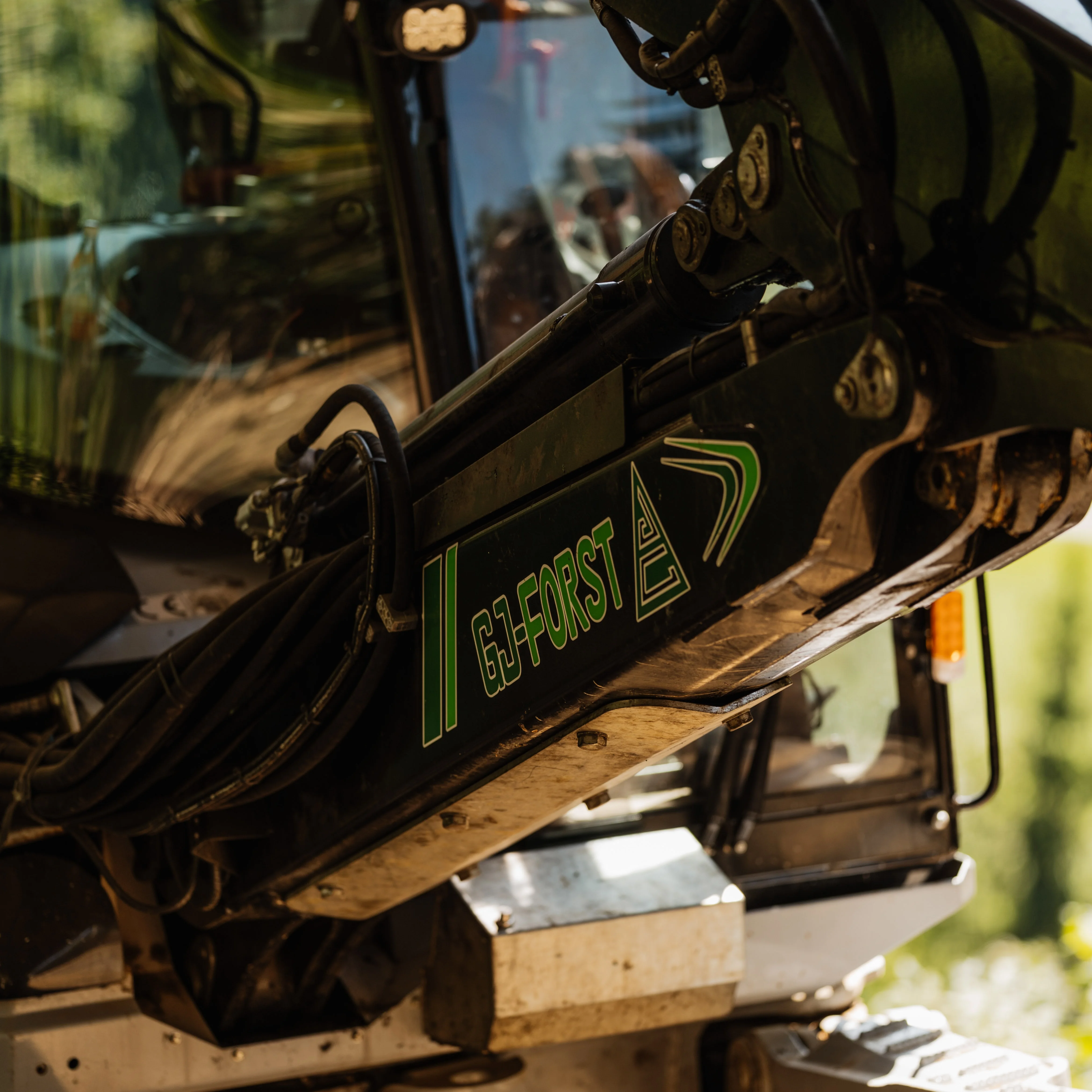 Forstbetrieb Holzernte Gjforst