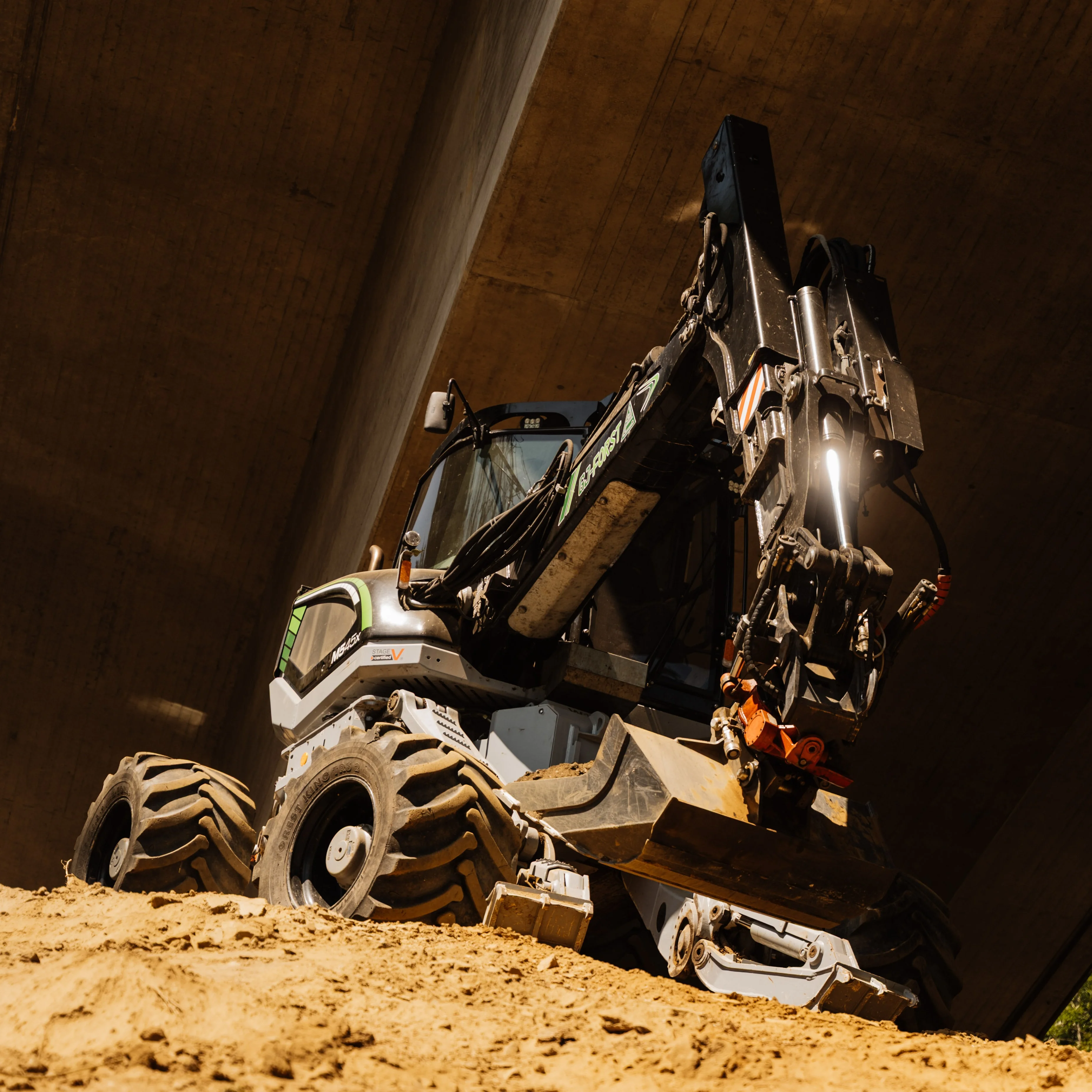 Forstbetrieb Holzernte Gjforst